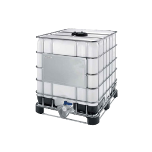 Contenedor IBC/GRG 1000 litros homologado palet metálico con plástico
