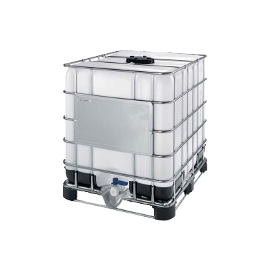 Contenidor IBC/GRG 1000 litres homologat palet metàl·lic amb plàstic