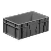 Euro-container solide avec etiquetier intregré