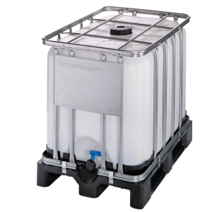 IBC600 Depósito homologado con palet de plástico