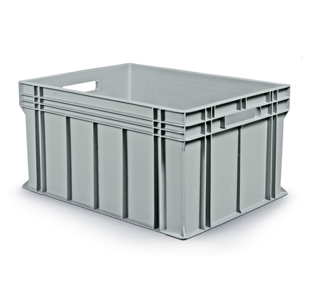 Euro-Contenedor sólido con asas abiertas 800x600x415