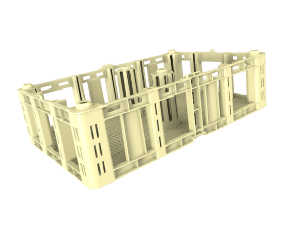 Caja apilable quesera 750x500x201