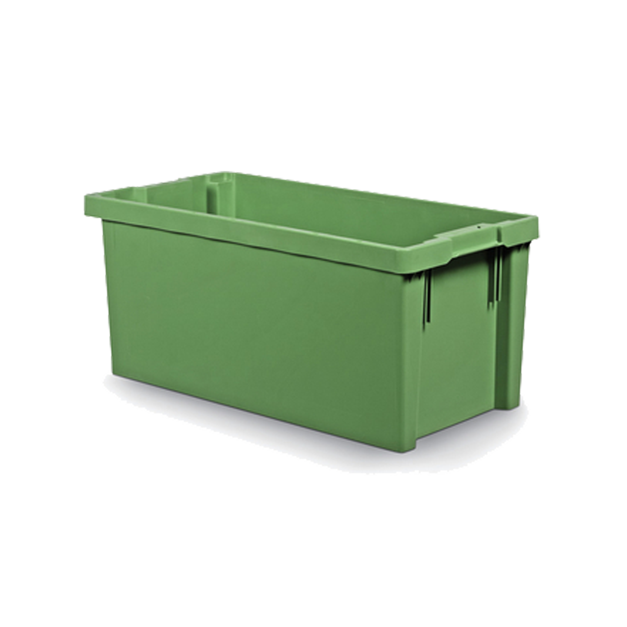 Container empilable/emboîtable solide