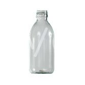 Cylindrical bottle 500cc transparent 28414