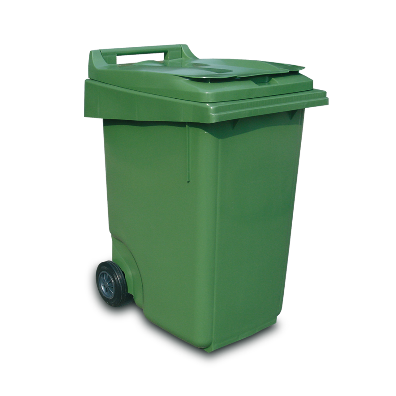 KA-360 Basurera con tapa abatible y ruedas