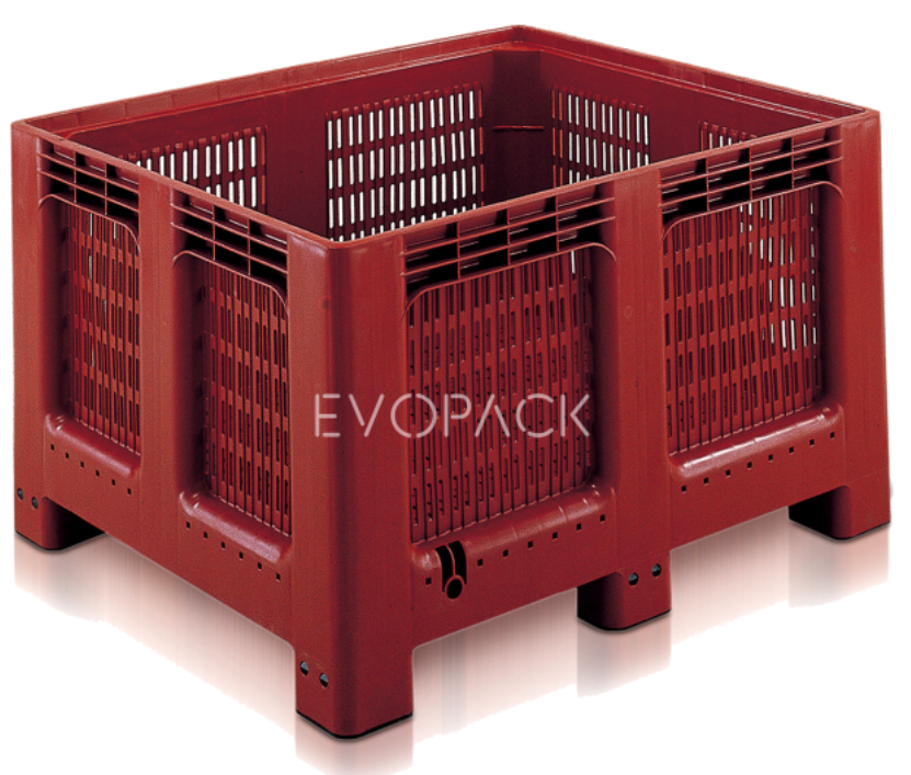 Palot GEOBOX 1200x1000x750 rejillado 6 pies