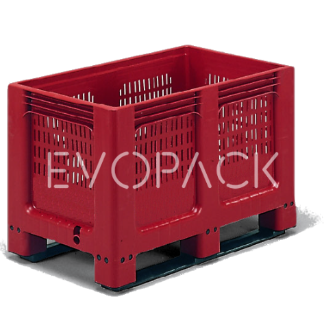 Palot GEOBOX 1000x600x662 rejillado vendimia 2 patines 1000x600x662