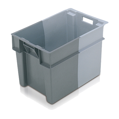 Caja apilable/encajable sólida 600x400x400