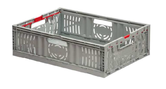 Perforated foldable box 600x400x118 mm