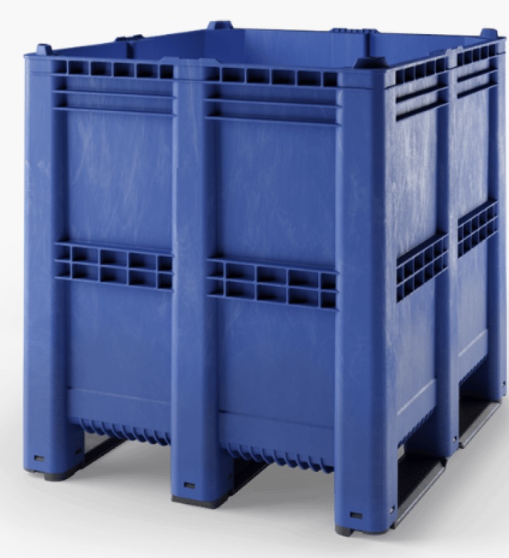 Smooth pallet container, 3 feet