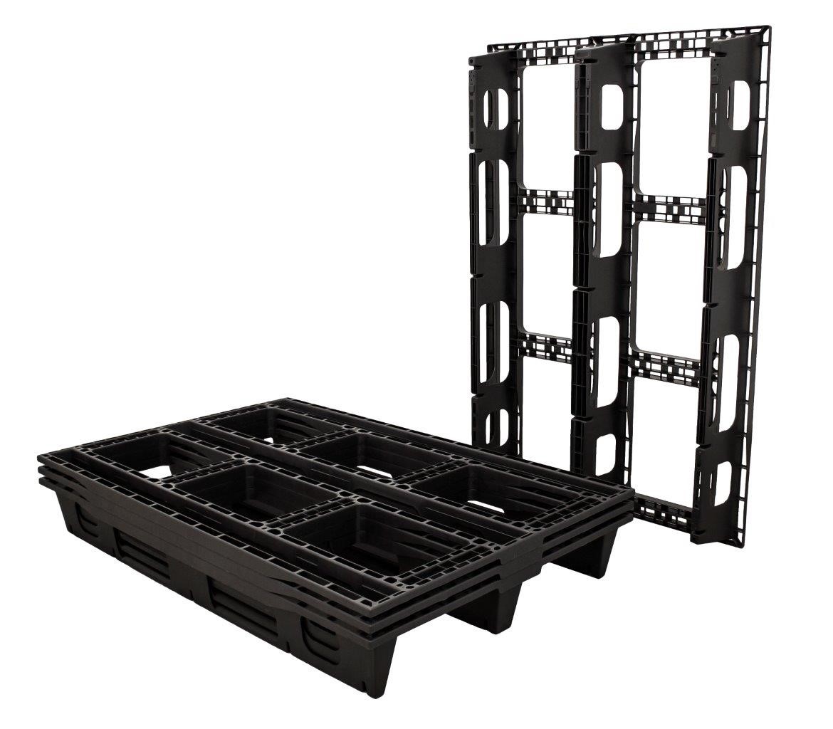 Palet EXPORTACION rejillado encajable 1200x800 3 patines